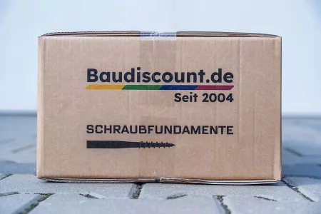 Paketinhalt der Baudiscount Schraubfundamente