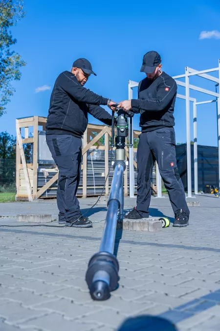 Baudiscount Schraubfundamente vom Profi montieren lassen